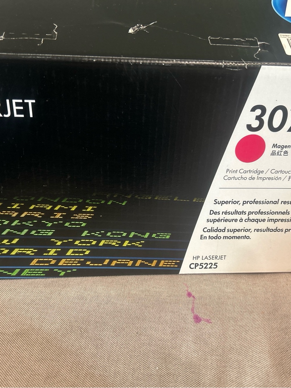 HP 307A Magenta Original Ink Cart
